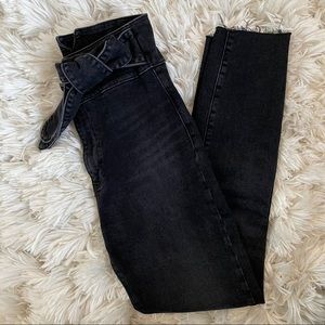 High rise jeans